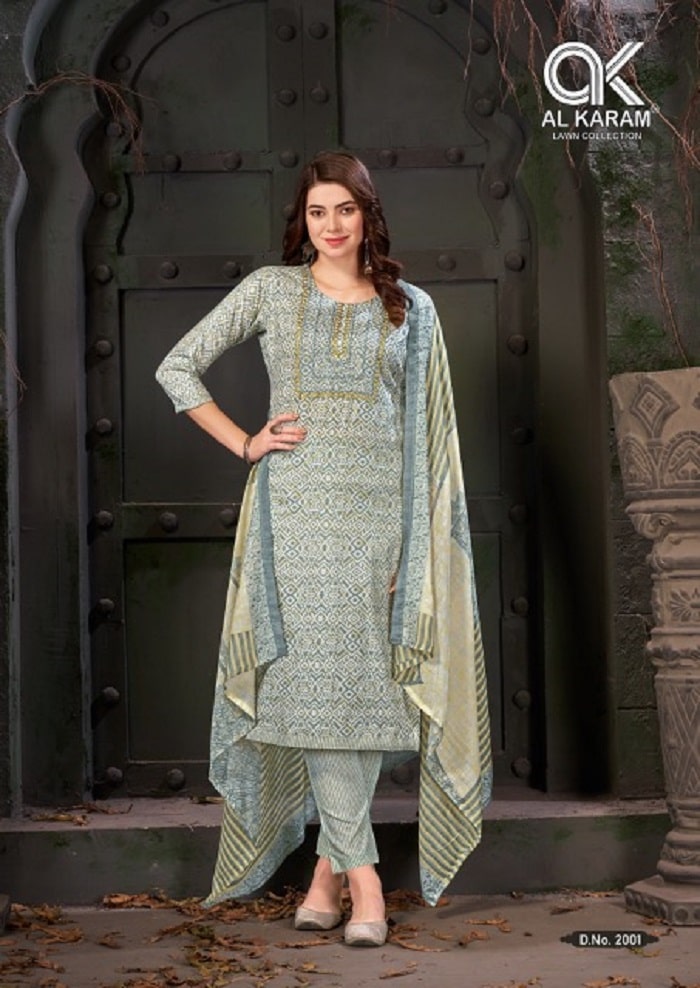 Al Karam Heritage 2 Casual Wear Exclusive Dress Material Collection